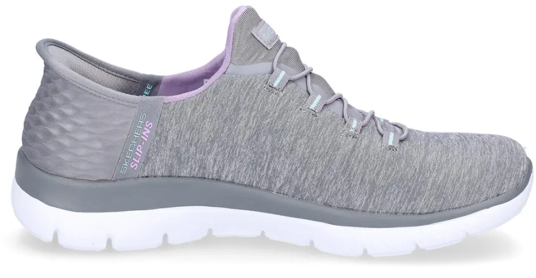 Skechers Summits Hands Free Slip-Ins Dames Instapschoen - Grijs - afbeelding 2 van 6