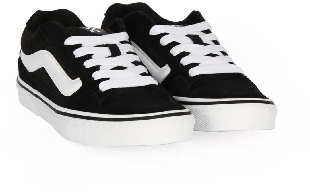 VANS Dames Caldrone Sneaker Suède Schoenen VN0A2Z4ABA21 Black White