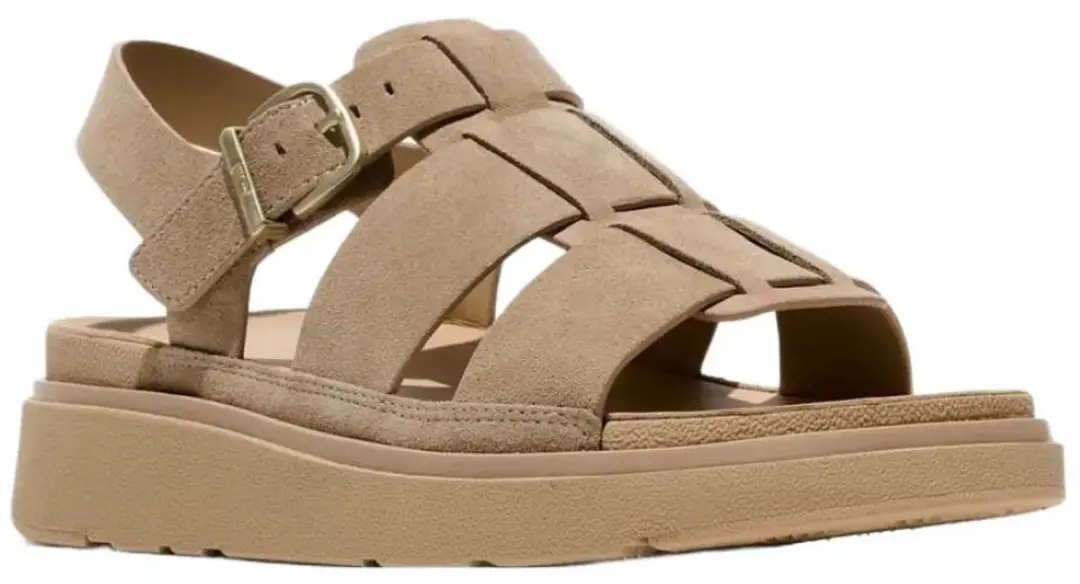 Fitflop Gen Ff Suede Fisherman Sandalen Bruin EU 38 Vrouw