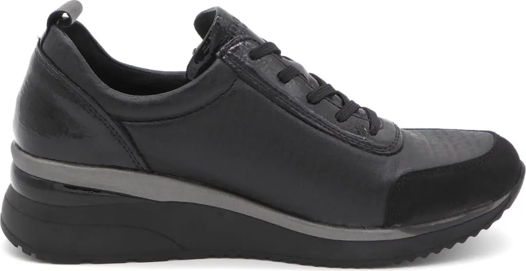 Remonte Sneakers Laag - Zwart - afbeelding 3 van 6