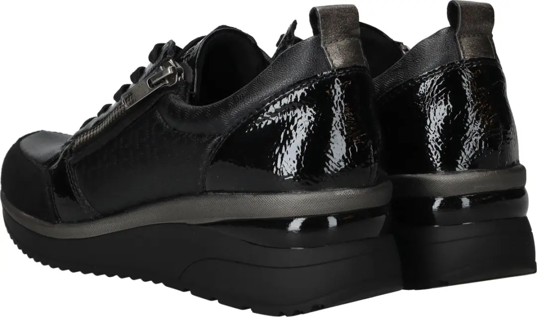 Remonte Sneakers Laag - Zwart - afbeelding 5 van 6