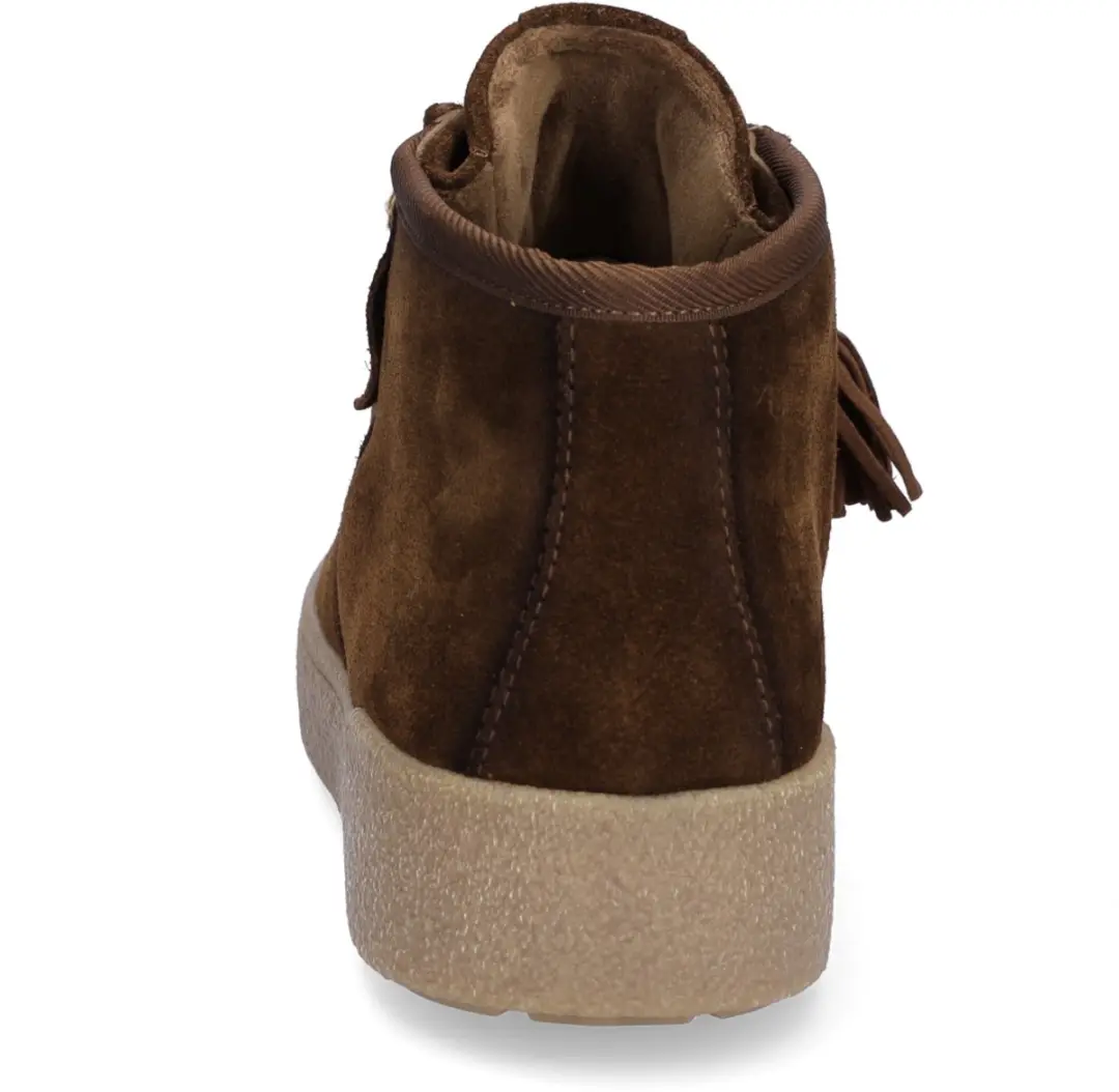 Tamaris Dames Leren Hoge Sneaker 1-25406-47 - Bruin - afbeelding 6 van 6