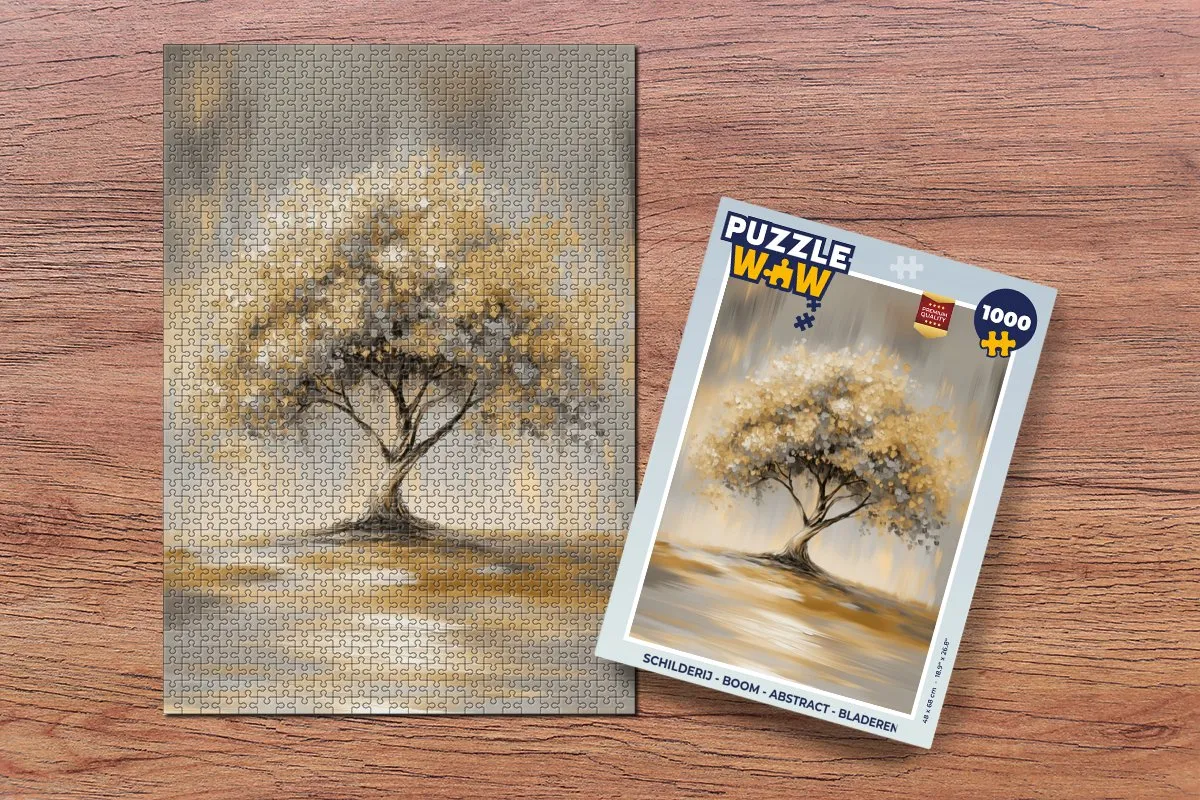 PuzzleWow Boom Abstract Legpuzzel 1000 Stukjes