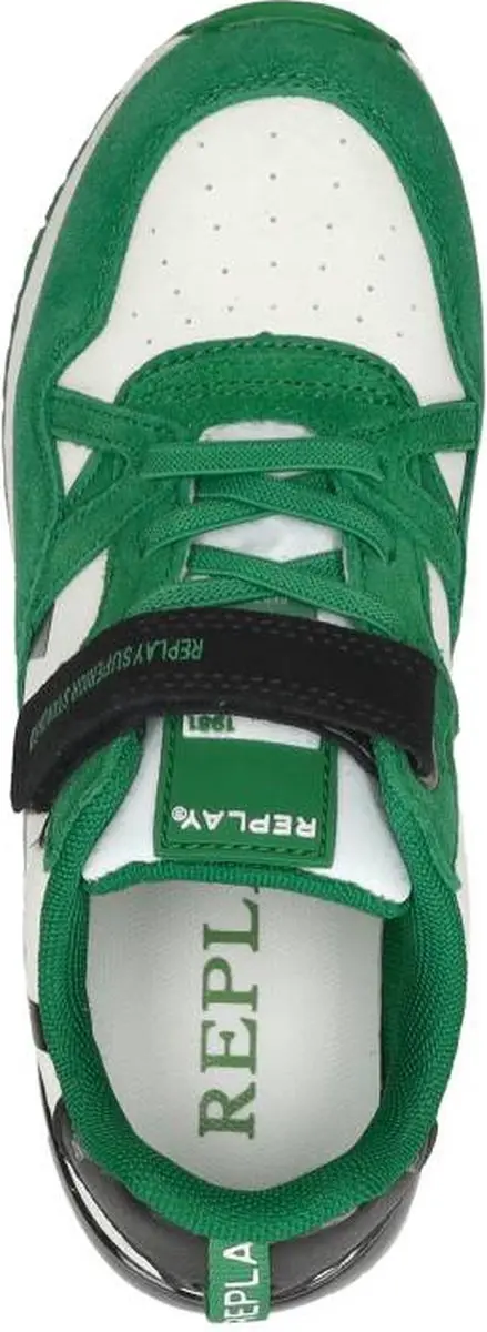 Replay Shoot Jr8 Sneakers - Jongens - Groen - Maat 29 - afbeelding 5 van 6