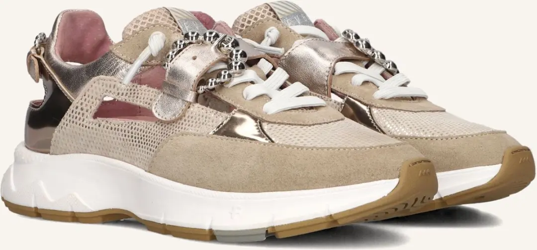 Floris van Bommel Daysi Sneakers Sfw-10155 - Goud - Dames 39,5 - afbeelding 4 van 6