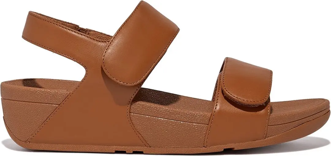FitFlop Lulu Adjustable Leather Back-Strap Sandals Dames Sandalen