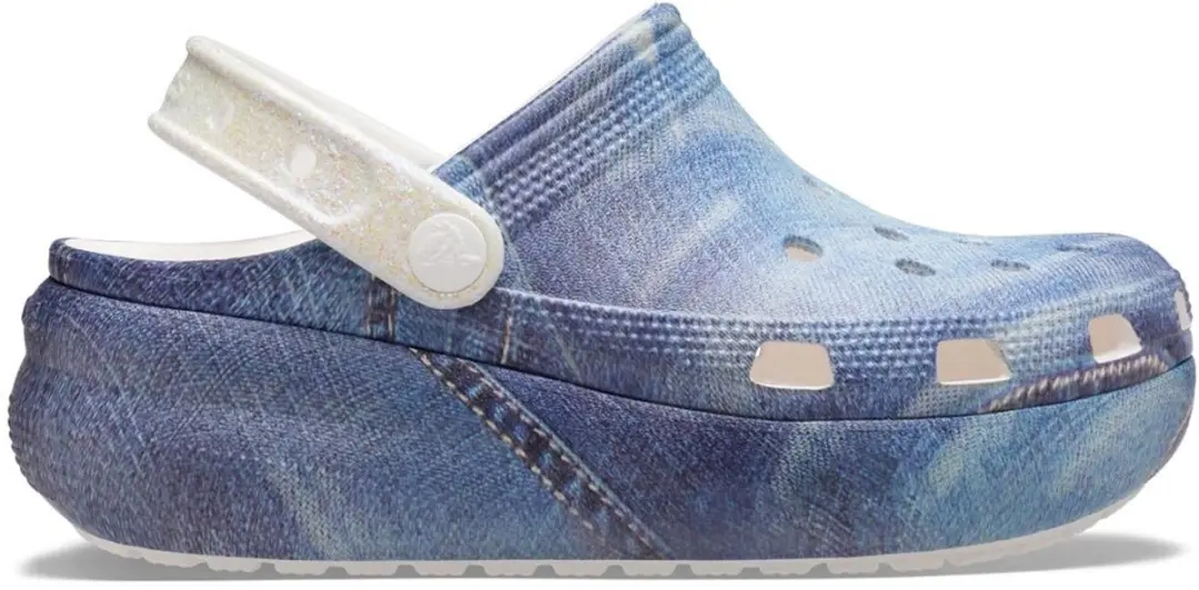 Crocs Classic Cutie Denim Clog Blauw Maat 30/31 US C13