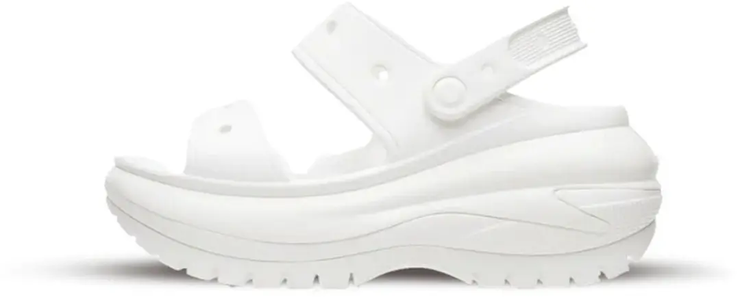 Crocs Classic Mega Crush Sandalen Wit EU 38-39 Man