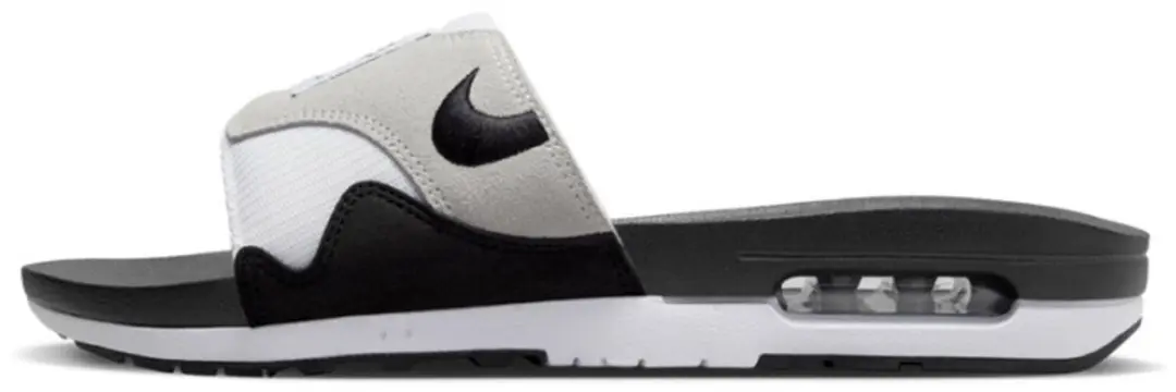 Nike Air Max 1 Slide 'White Black'