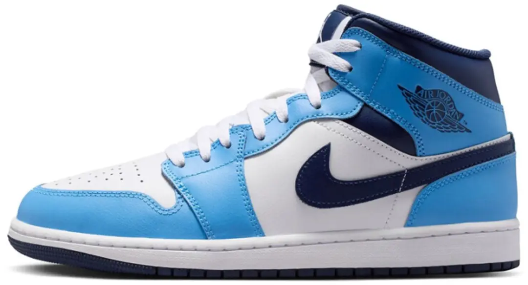 Jordan 1 Mid University Blue Maat 42