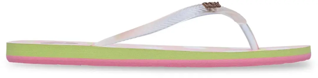 Roxy Mauricia Slippers Wit EU 37 Vrouw