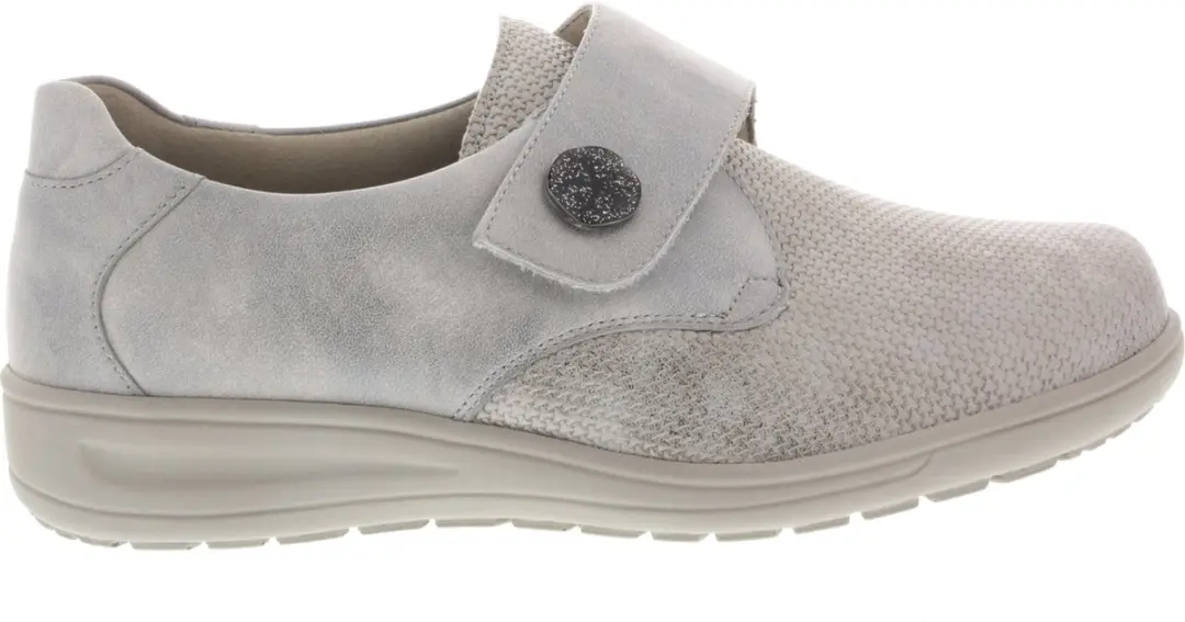 Dames Instappers & Ballerina's Solidus Kate Nerone Grey/sasso Zilver