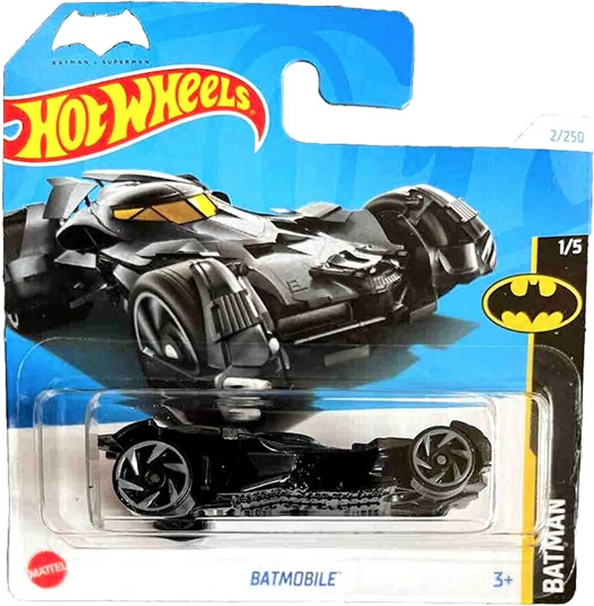 Hot Wheels Batmobile Black HW 21A 1:64