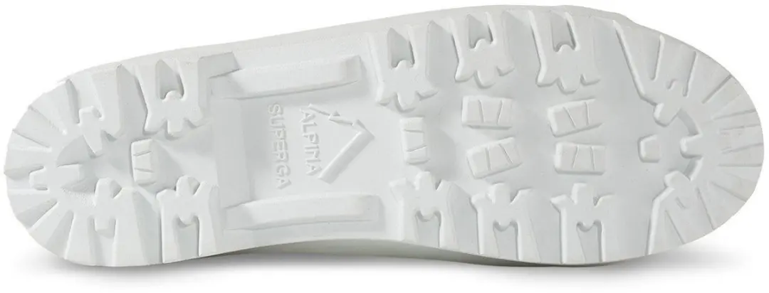 Superga 2341 Alpina Ice Leather Damestrainers - 39 - Wit IJs/Zwart
