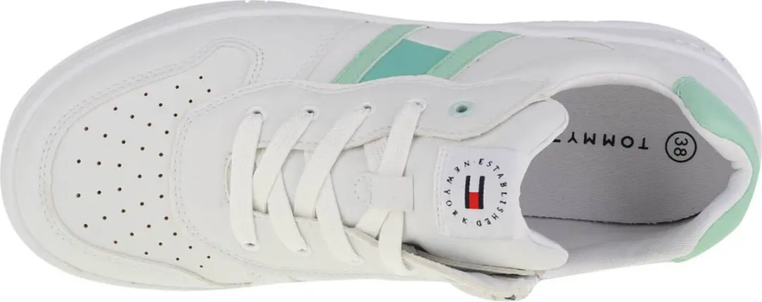 Tommy Hilfiger Low Cut Lace-Up Sneaker T3A4-32143-1351A166 - Wit