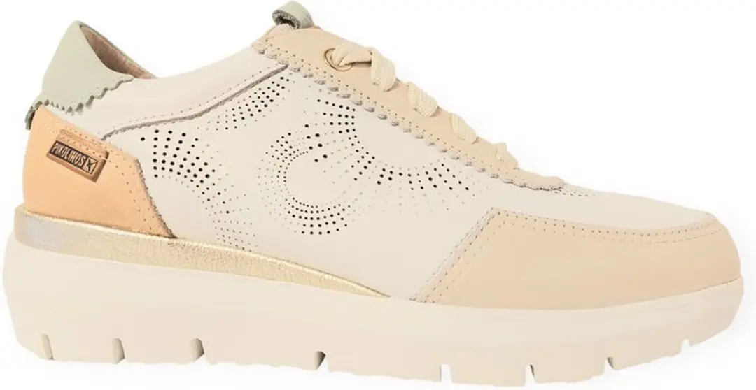 Pikolinos Sneaker Rueda W2A-6553C1 Wit Zand Combi