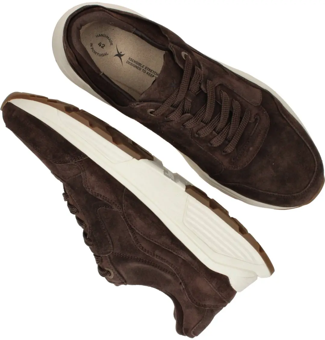 Xsensible Golden Gate Stretchwalker Sneakers - Heren Bruin 40