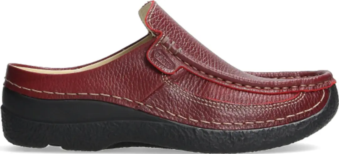 Wolky 0620270 Roll Moc Dames Muilen - Rood - 36 - afbeelding 6 van 6