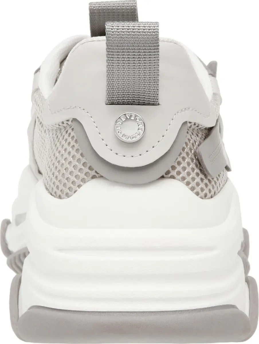 Steve Madden Possession Lage Sneakers - Grijs - Maat 40 - afbeelding 3 van 6