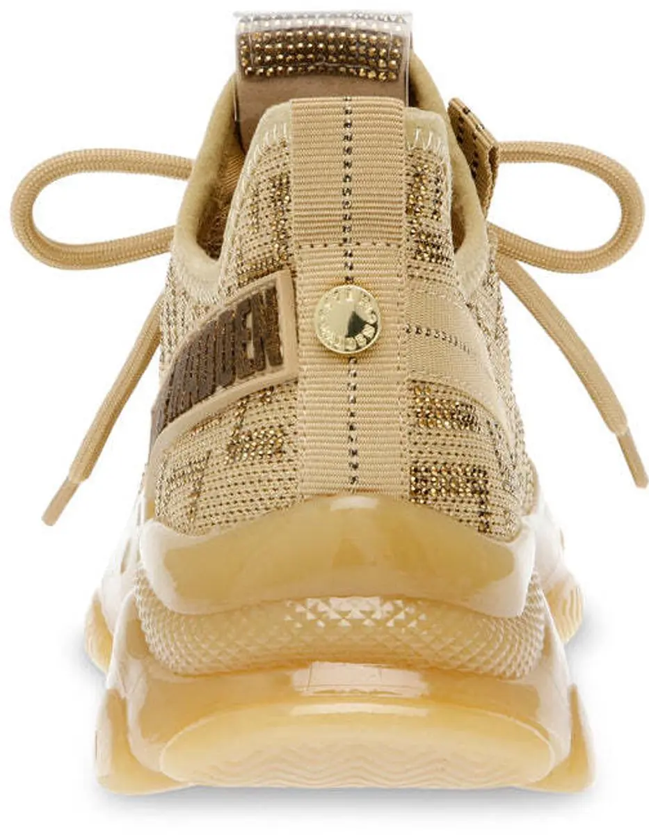 Steve Madden Maxout SM11002264-04004 Damestrainers - 36 - Goud - afbeelding 6 van 6