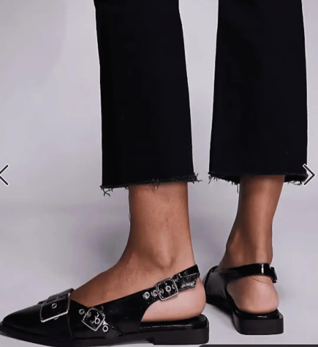 Steve Madden Dames Slingback Grezly Black