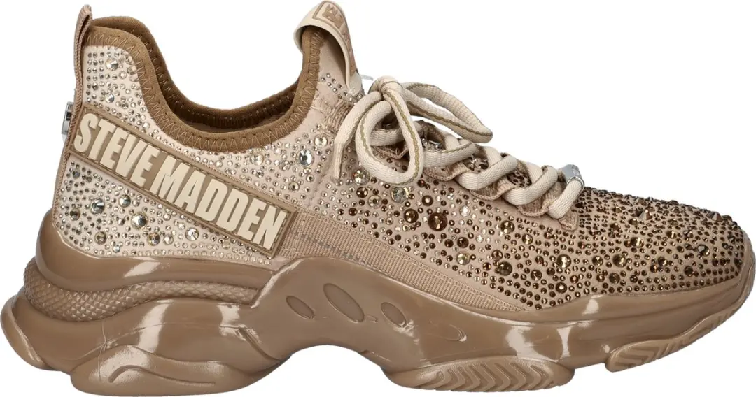 Steve Madden Mistica Lage Sneakers - Dames 39 - Goud