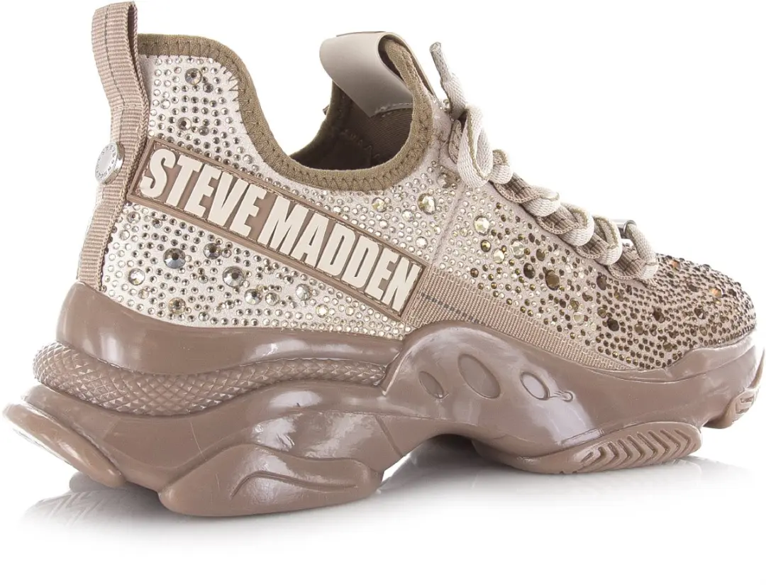 Steve Madden Mistica Lage Sneakers - Dames 39 - Goud - afbeelding 5 van 6