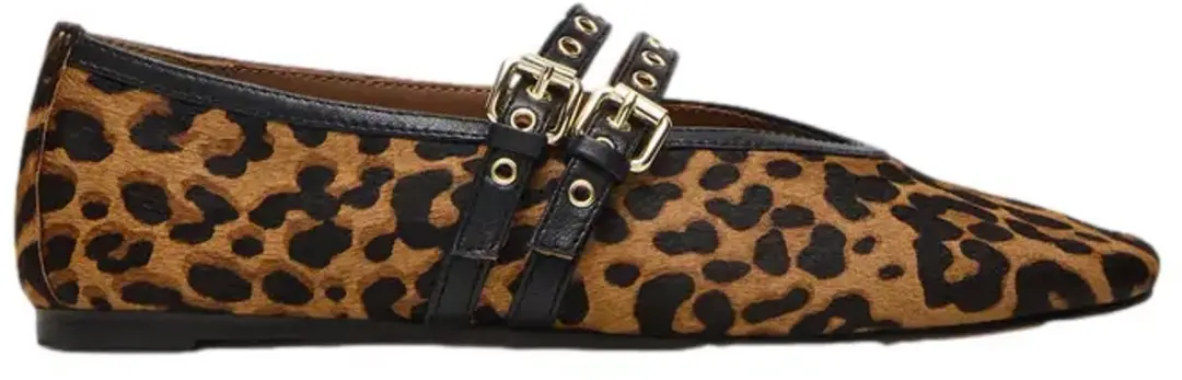 Steve Madden Lydia-L Ballerina's - Luipaard - 36