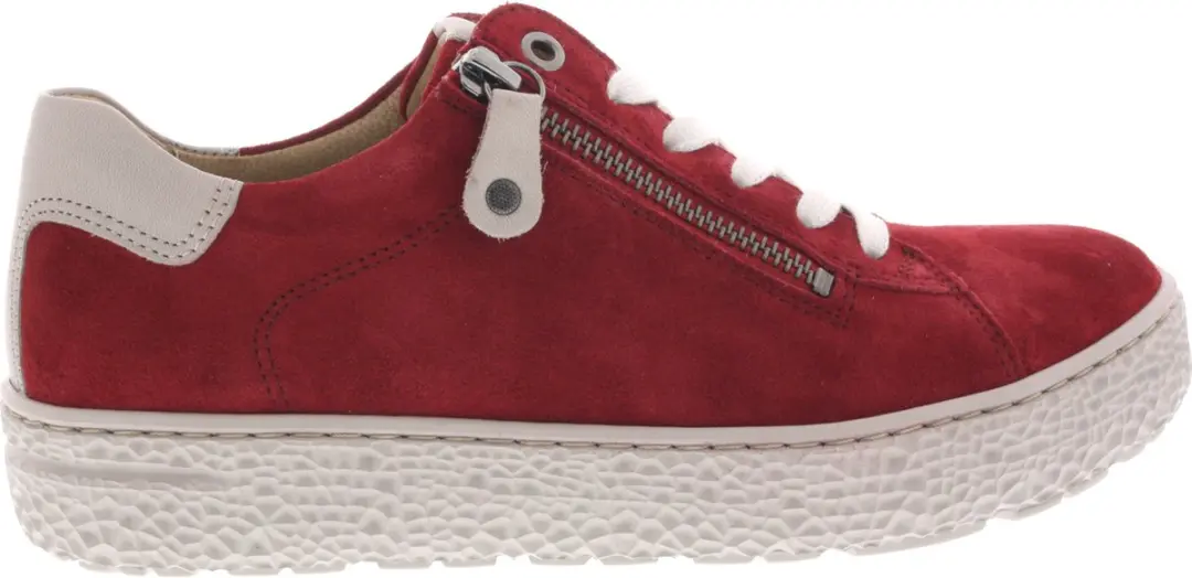Hartjes Phil Dames Veterschoenen Kardinalrot - Maat 39