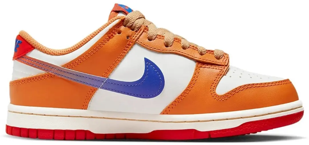 Nike Dunk Low Curry Orange Blue GS Maat 38.5