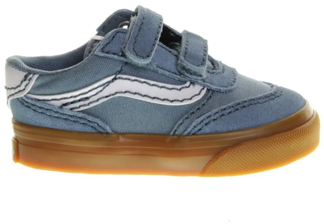 Blauwe Vans Bruine Zolen Kids maat 18