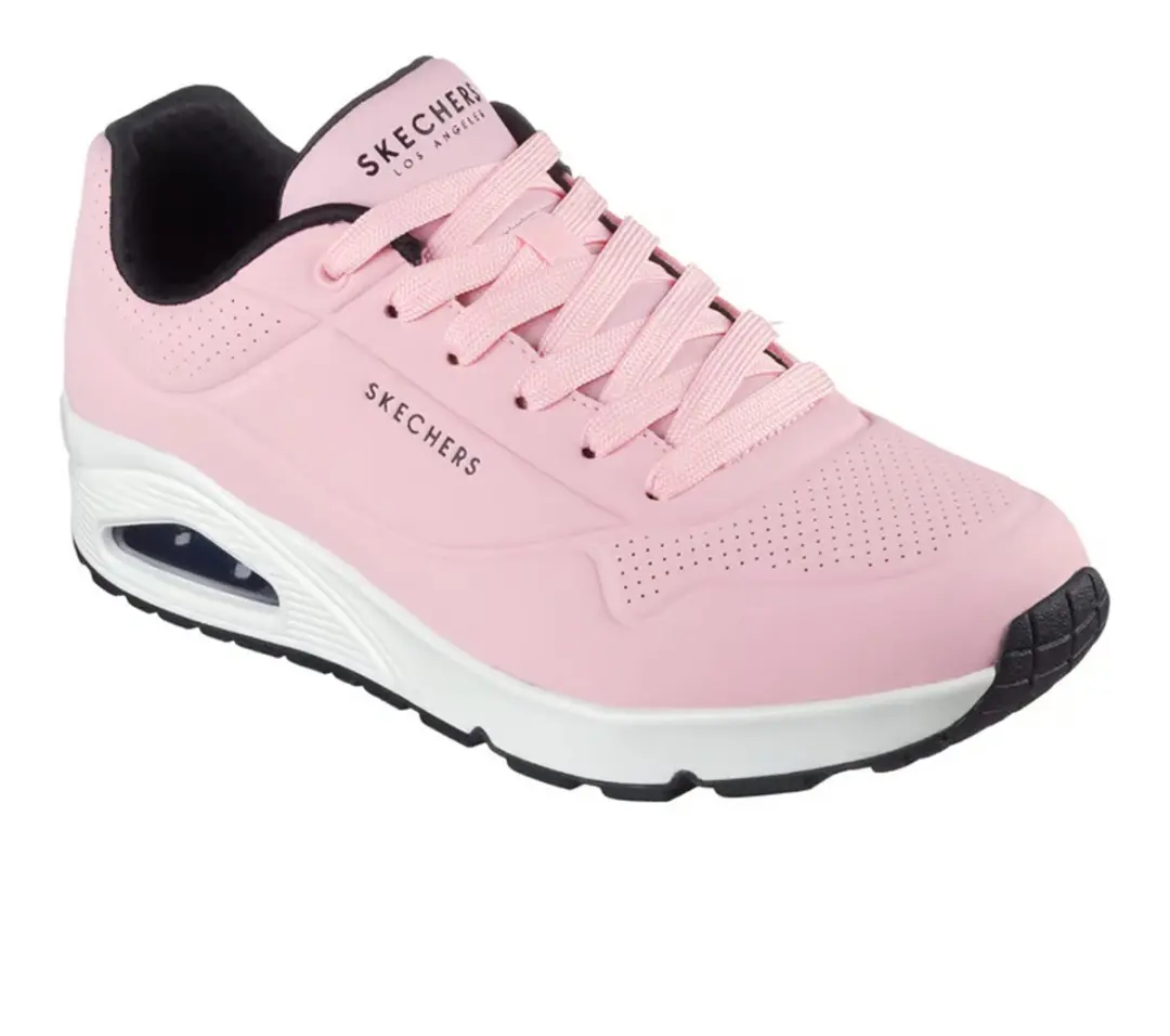 Skechers Heren Sport Casual UNO STAND ON AIR Sneakers Heren 52458 PKW roze