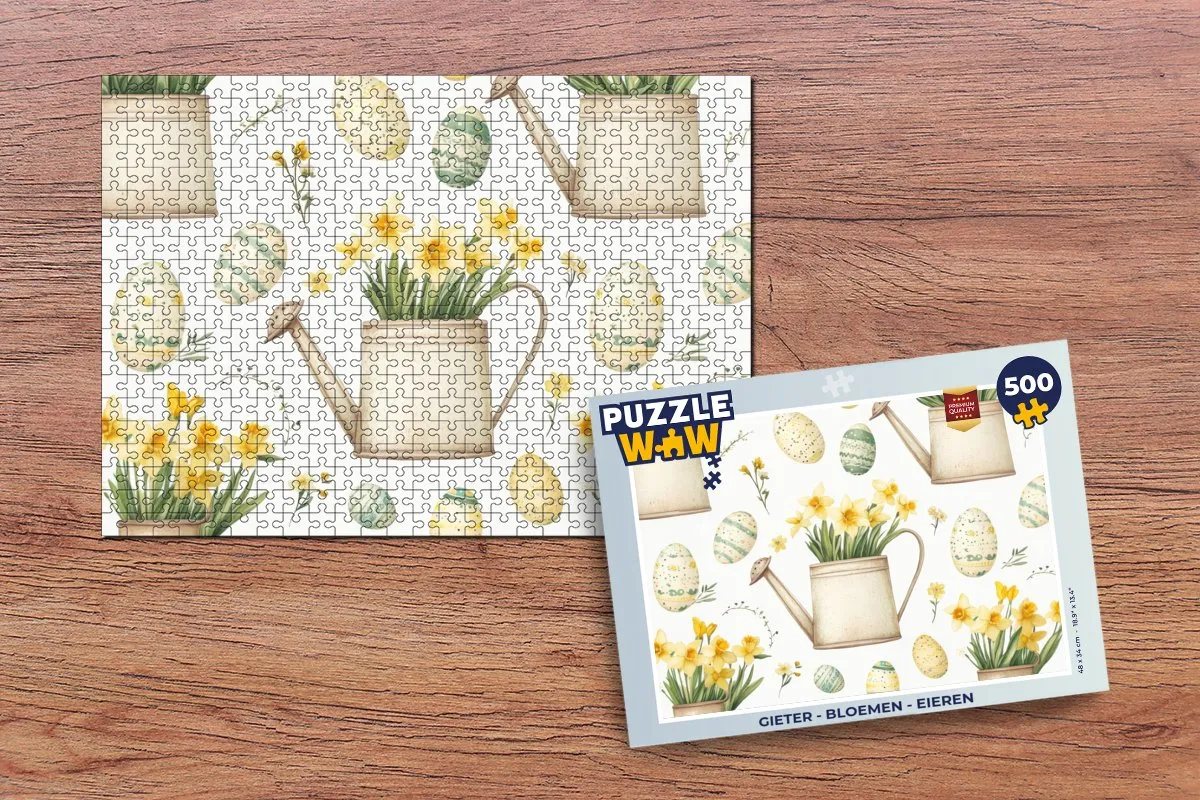 PuzzleWow Lente Narcis Legpuzzel 500 Stuks
