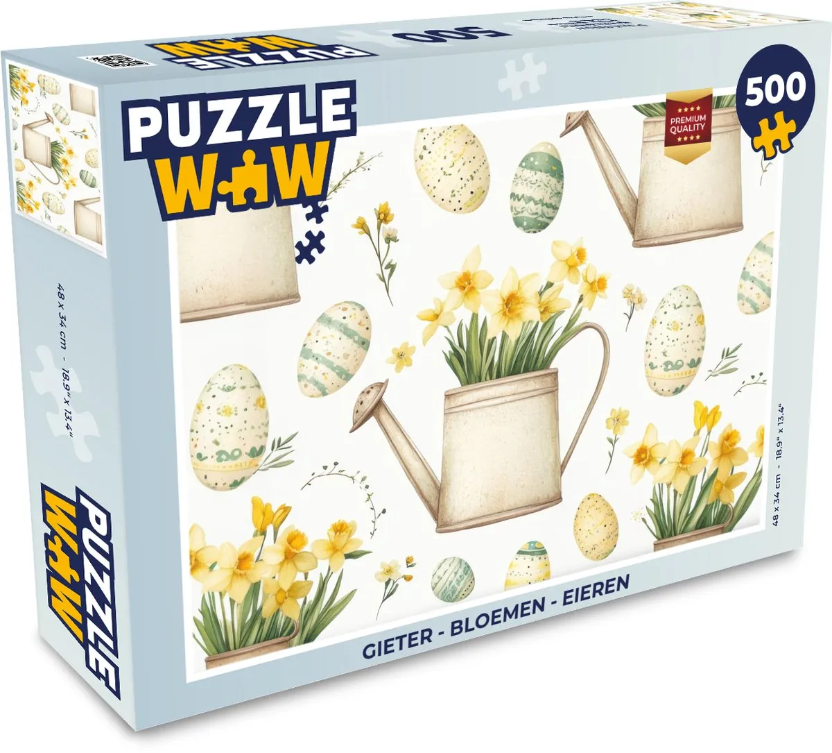 PuzzleWow Lente Narcis Legpuzzel 500 Stuks