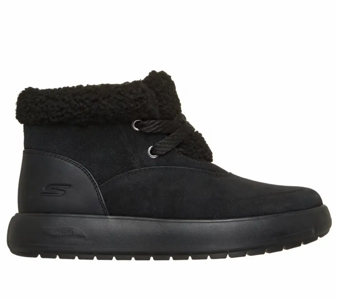 SKECHERS GO WALK HORIZON BOOT LANA 144722-BBK SKECHERS winterboots dames zwart m