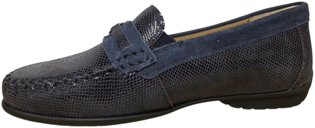 Sioux - CORTIZIA-723-H - Instappers - Kleur: Blauw - Maat: 40.5