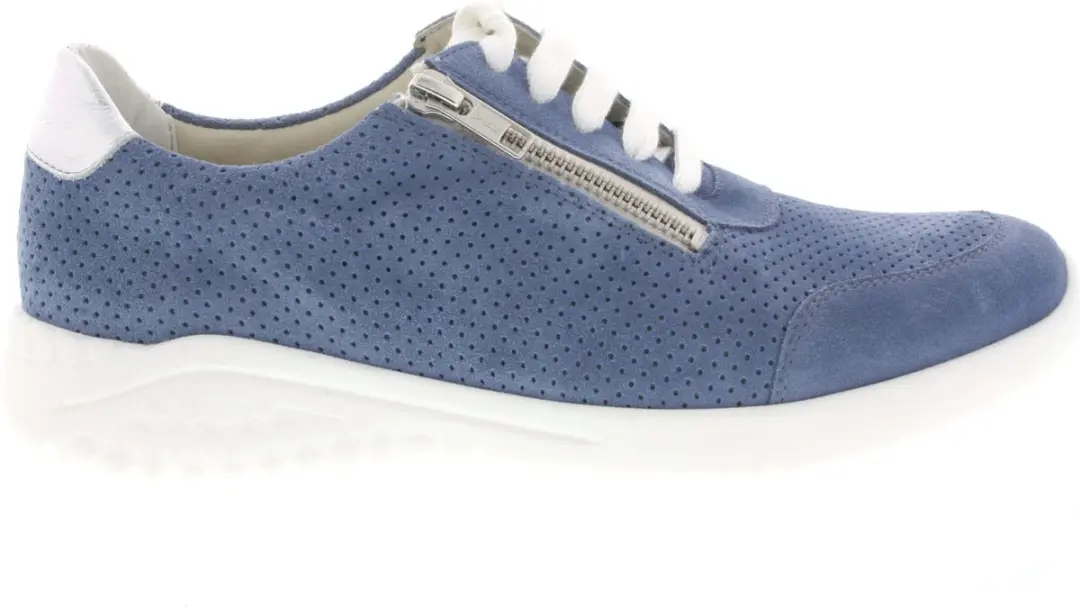 Dames Veterschoenen Solidus Hyle Jeans 52002-80385 Jeansblauw