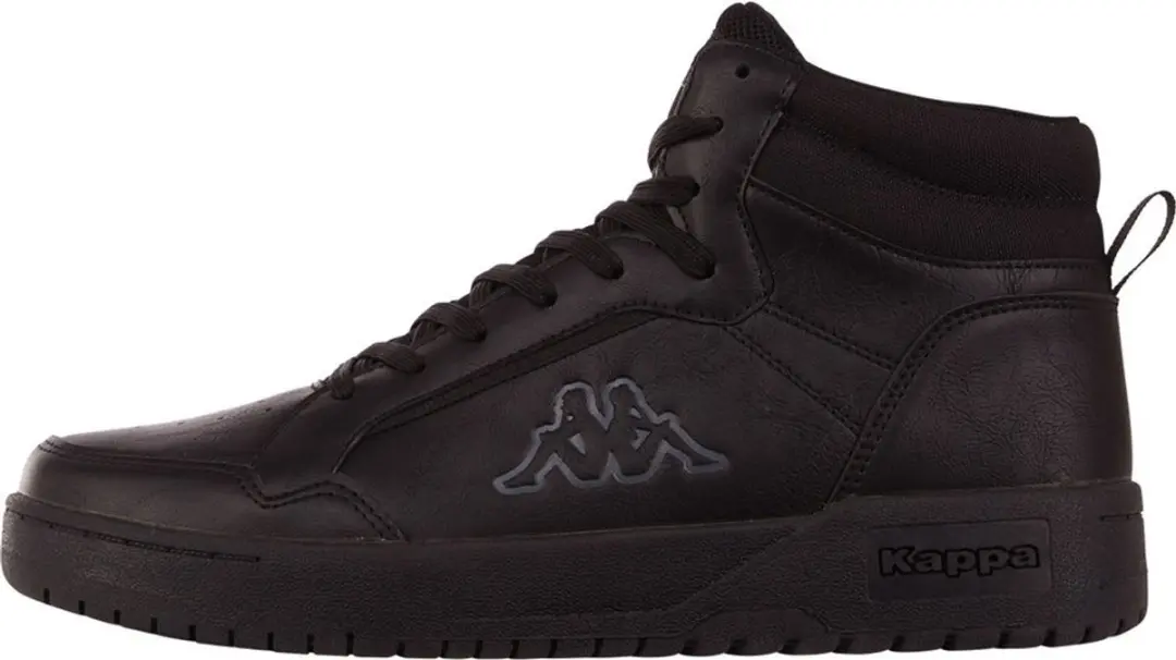 Kappa Unisex Mid Cut Sneaker 243317OC Black/Grey-43