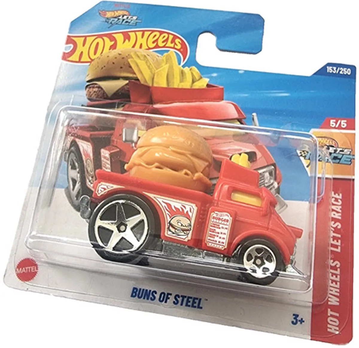 Hot Wheels Buns of Steel Netflix 1:64