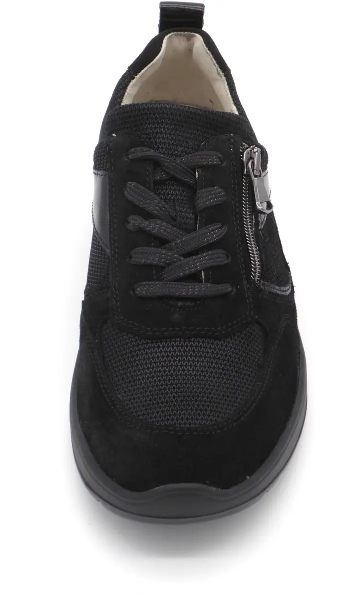 Wäldlaufer Kaela 698008 K Sneakers - Zwart Suede & Leer - Dames 40