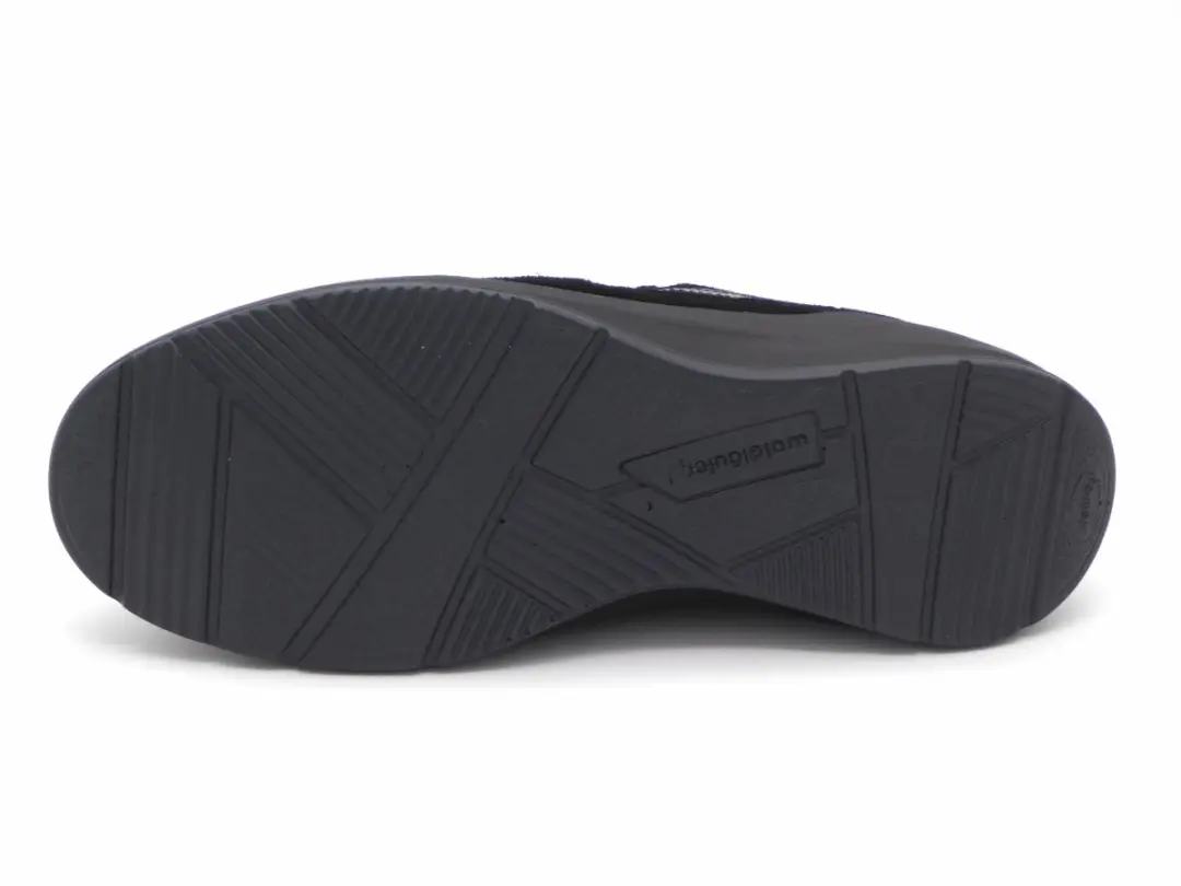 Wäldlaufer Kaela 698008 K Sneakers - Zwart Suede & Leer - Dames 40