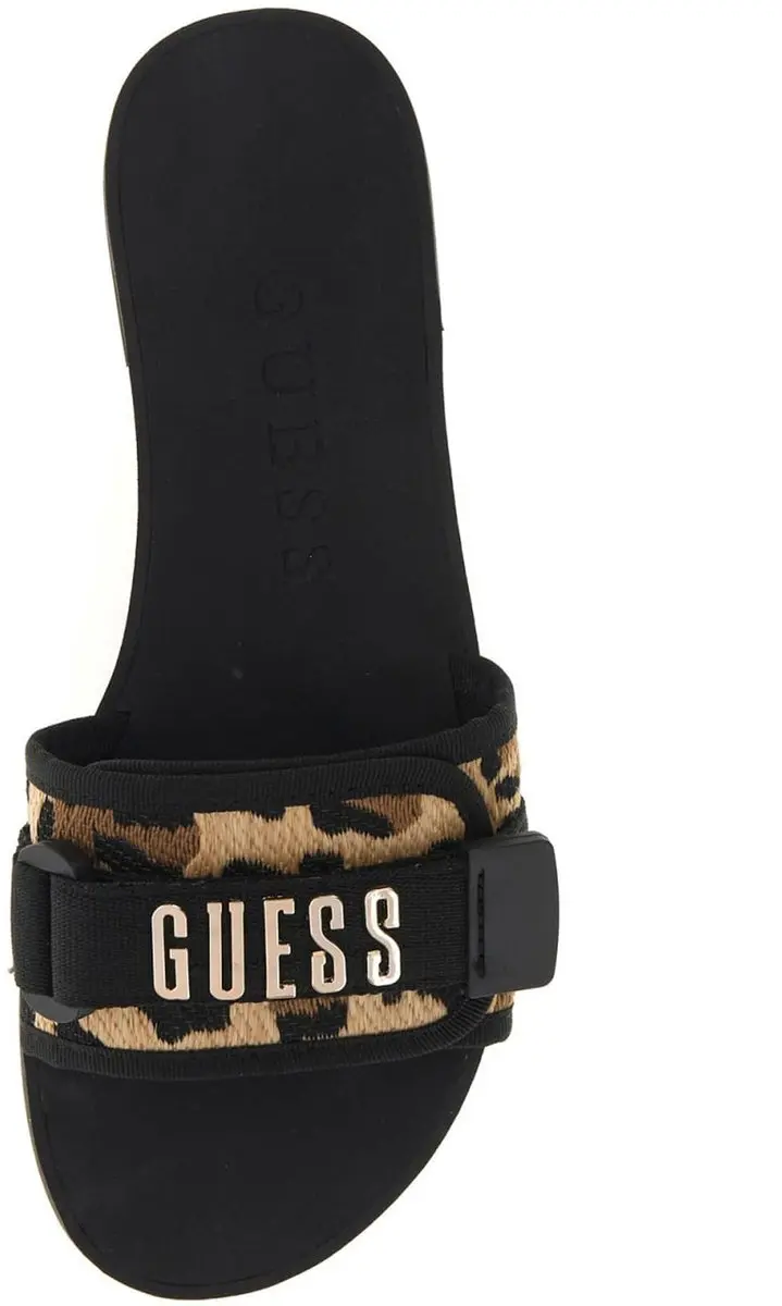 Guess Elyze5 Slippers 37 - Zwart