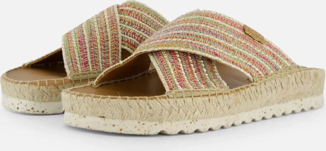 Toni Pons Bali Espadrilles roze Textiel