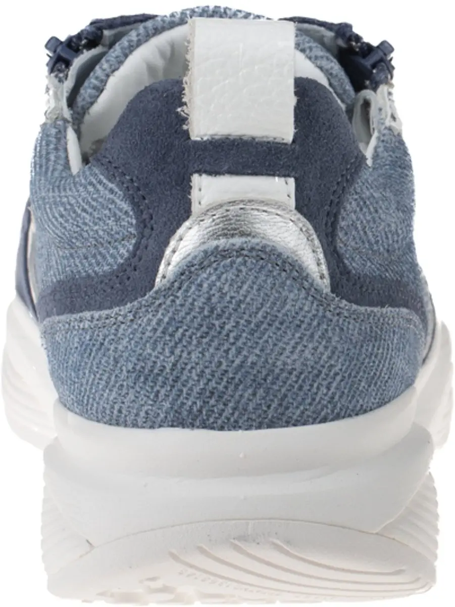 Xsensible Dames Sportieve Veterschoenen - Blauw - 38 - afbeelding 6 van 6