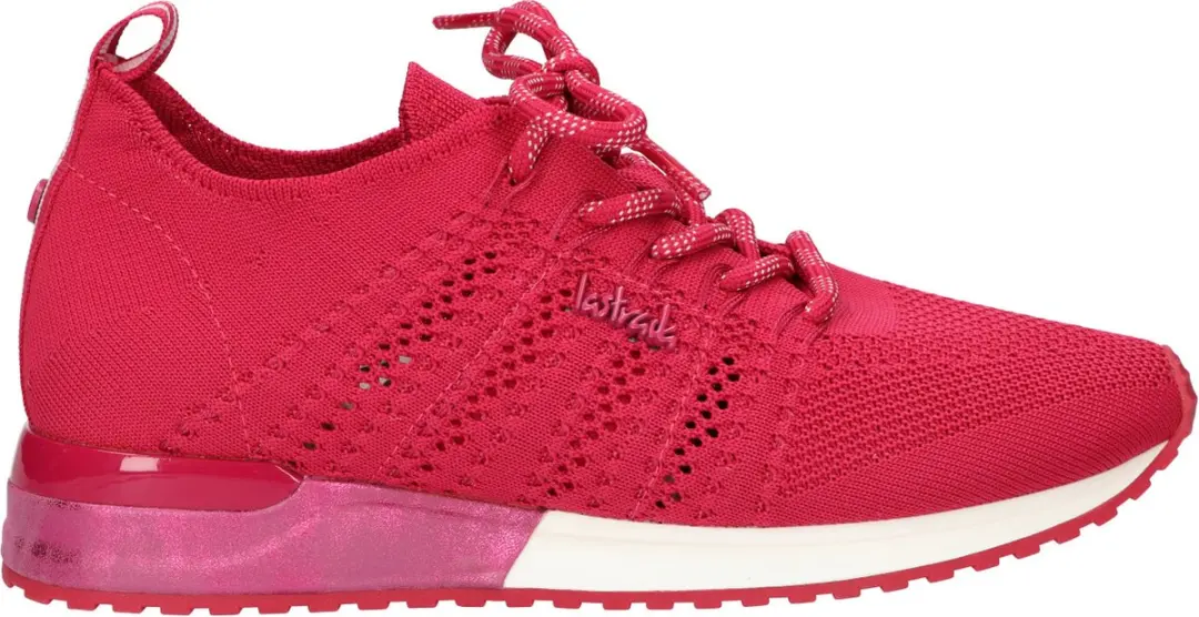 La Strada Sneaker Roze Knitted