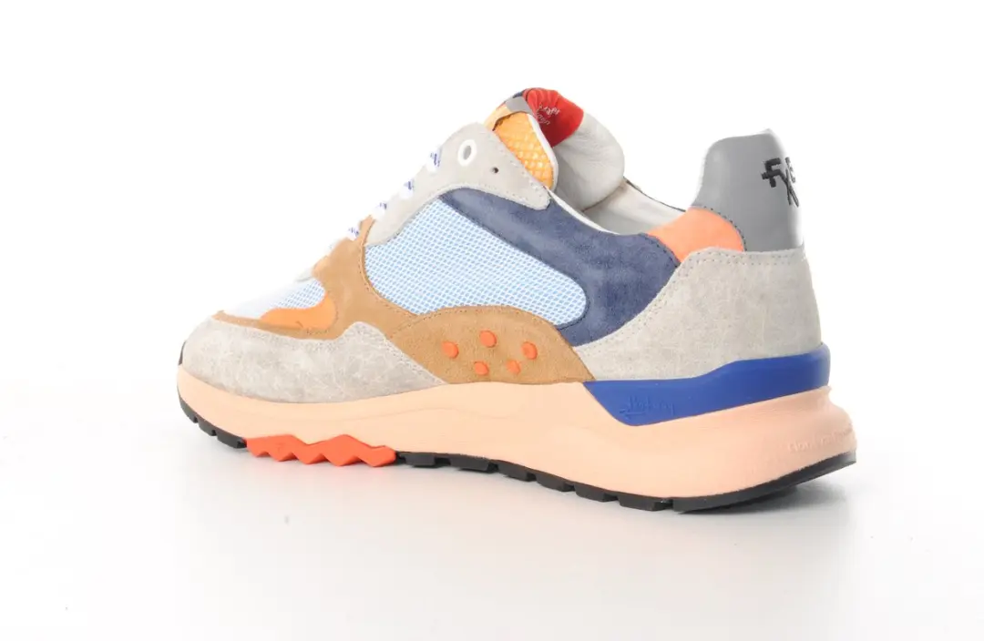 Floris van Bommel Treener Lage Sneakers - Blauw 41.5