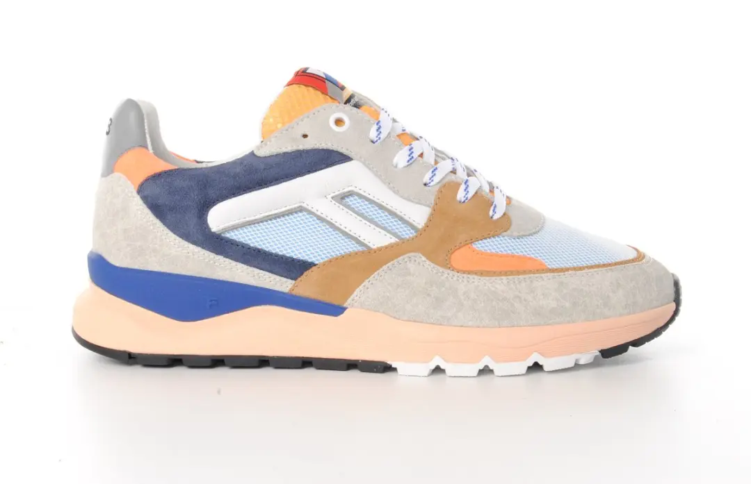 Floris van Bommel Treener Lage Sneakers - Blauw 41.5