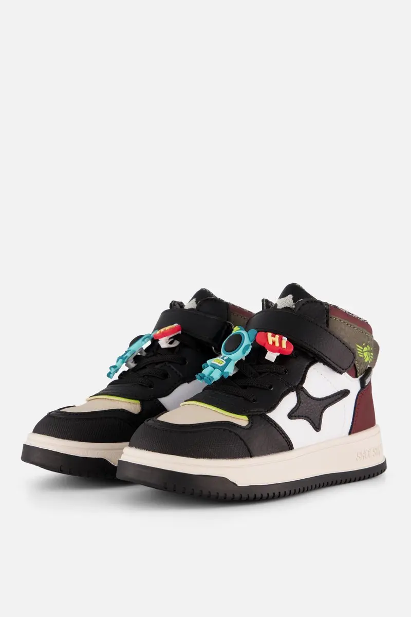 Shoesme New Outsole Sneakers bordeaux Leer