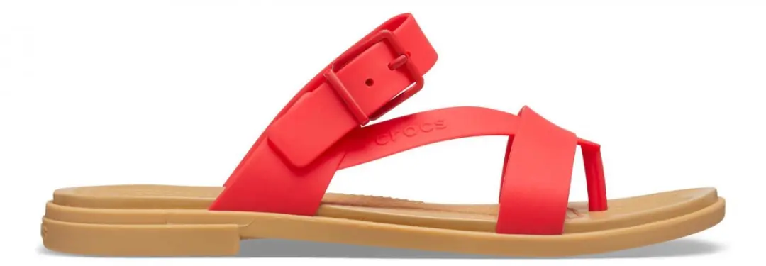 Crocs Tulum Toe Post Sandalen Flame Maat 36/37 US 6