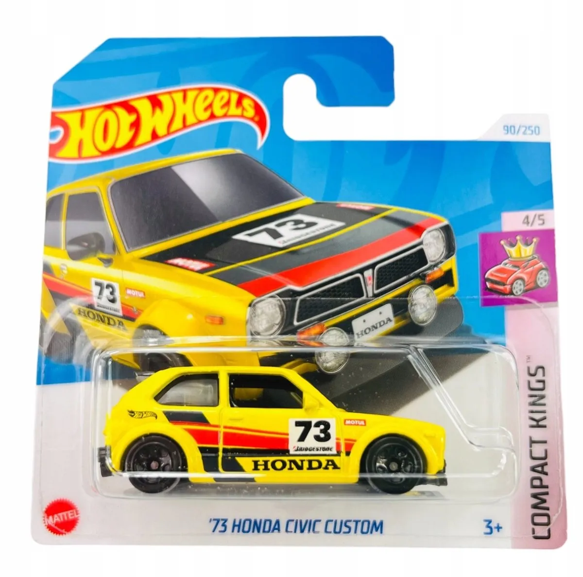 Hot Wheels '73 Honda Civic Custom HTC19